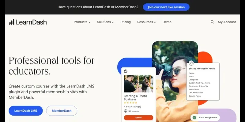آموزش افزونه Tutor LMS