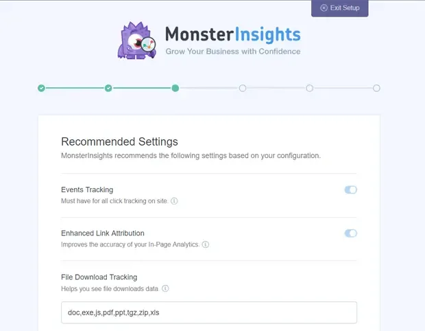 نصب MonsterInsights در وردپرس 