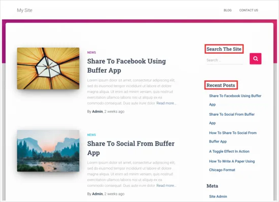 حذف و مخفی کردن عنوان ابزارک در وردپرس