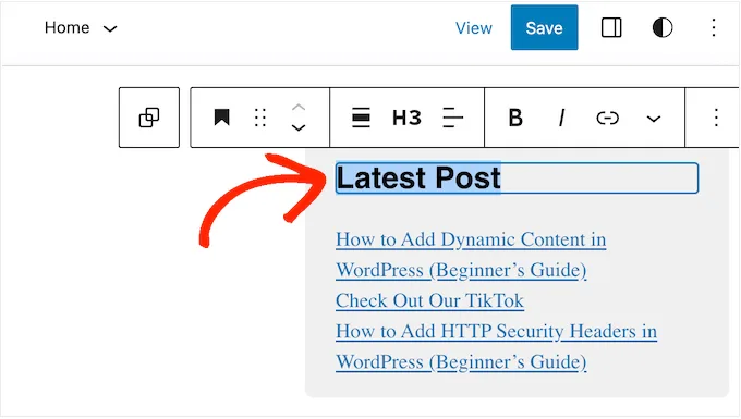 مخفی کردن عنوان ابزارک در وردپرس