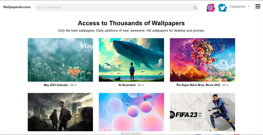 سایت برای تصویر پس زمینه کامپیوتر - سایت والپیپر برای کامپیوتر WallpaperAccess