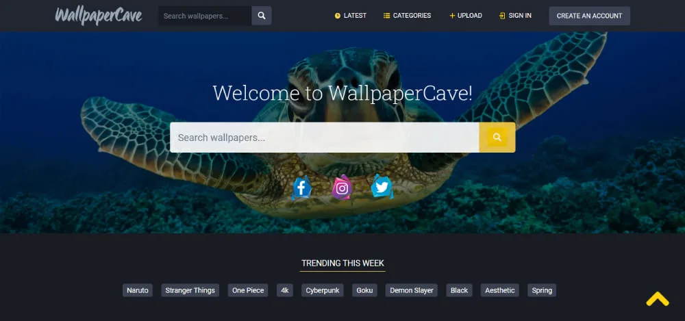 سایت برای والپیپر ویندوز - سایت والپیپر برای کامپیوتر WallpaperCave