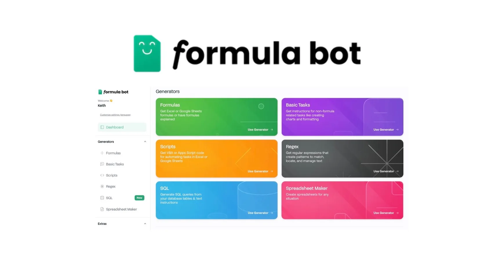 Excel Formula Bot - فرمول نویسی در اکسل با هوش مصنوعی