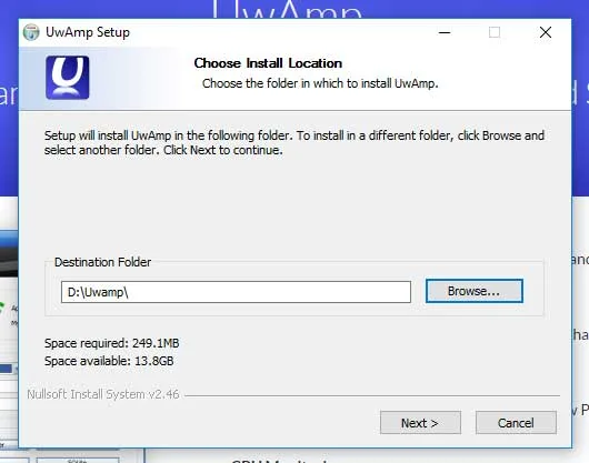 نصب وردپرس روی فلش USB - نصب وردپرس در محیط قابل حمل - نصب وردپرس با UwAmp