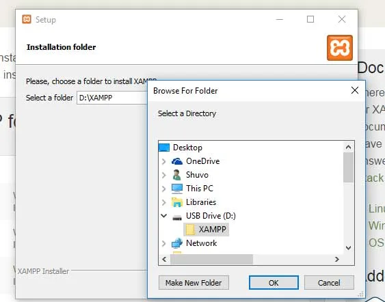 نصب وردپرس روی فلش USB - نصب وردپرس در محیط قابل حمل