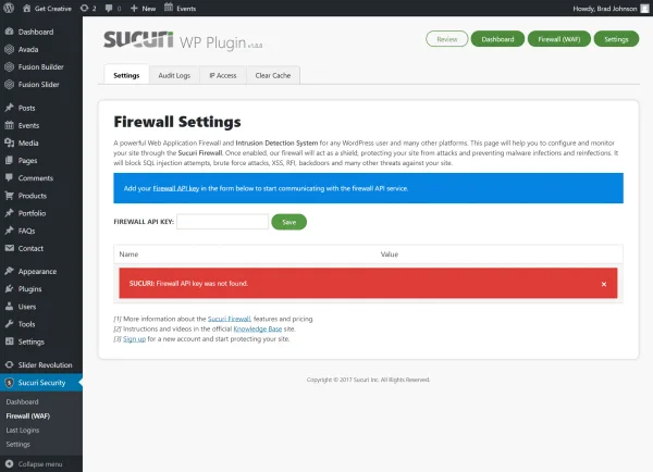 افزونه Sucuri Security برای افزایش امنیت در وردپرس