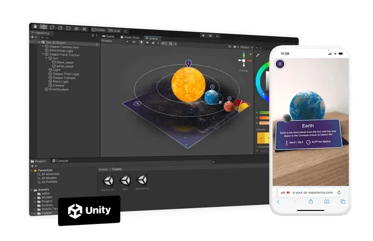 افزونه Augmented Reality by ZapWorks - افزونه های واقعیت افزوده (AR) برای وردپرس