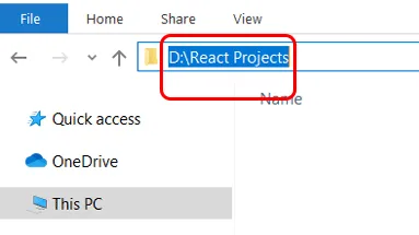 4- ایجاد اپ React