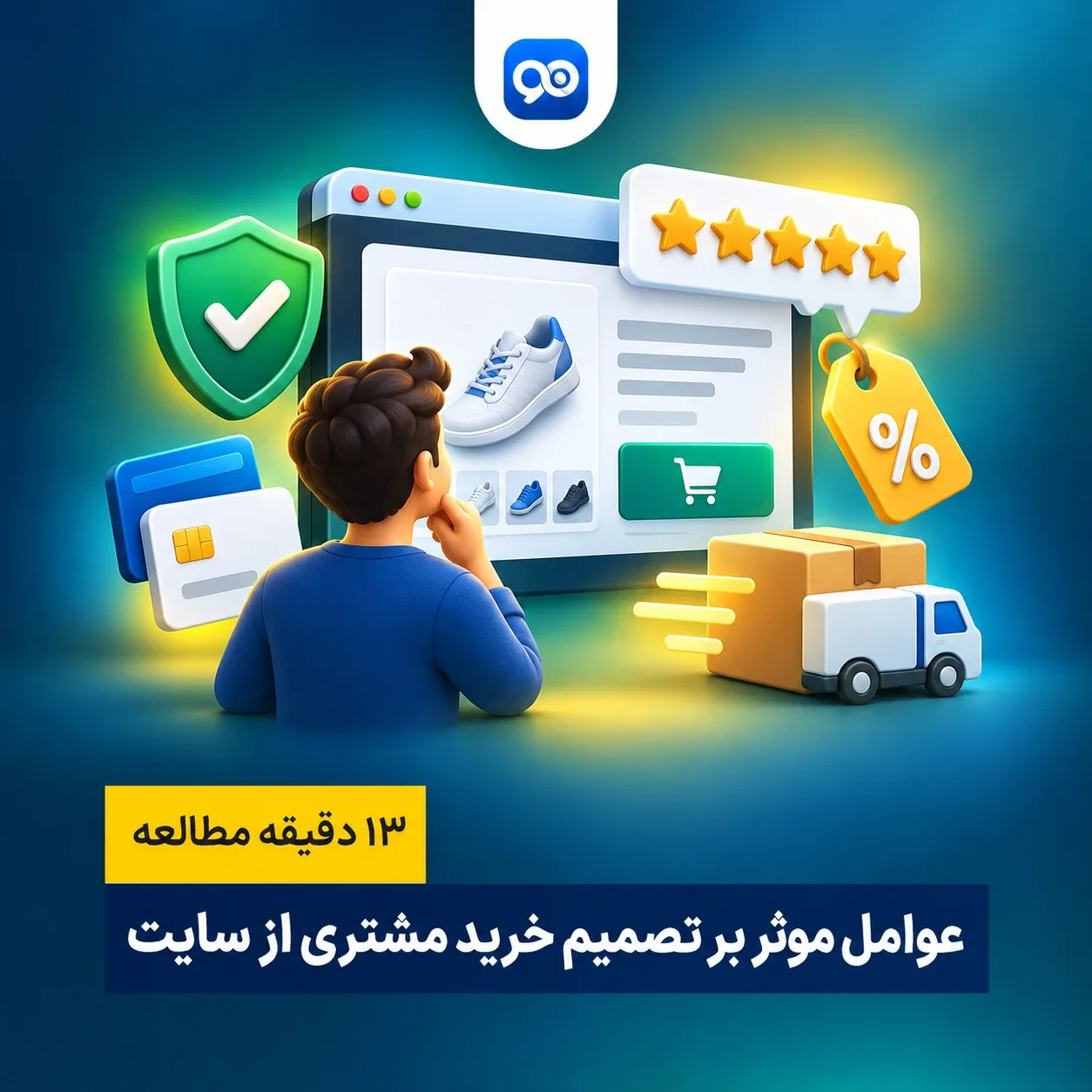 عوامل موثر در فرایند تصمیم گیری خرید مشتری از سایت