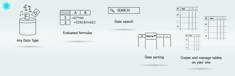 ساخت جداول واکنشگر ( ریسپانسیو ) در وردپرس با افزونه Data Tables Generator by Supsystic