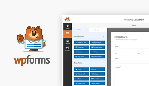 افزونه حرفهای وردپرس WPForms