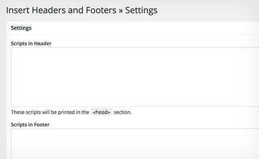 افزونه حرفهای وردپرس Insert Headers and Footers