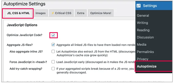 فشرده کردن فایل های css و js در وردپرس 