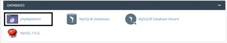 تغییر قالب وردپرس از دیتابیس در phpMyAdmin