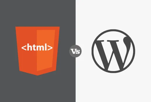 وردپرس یا صفحه ایستا HTML