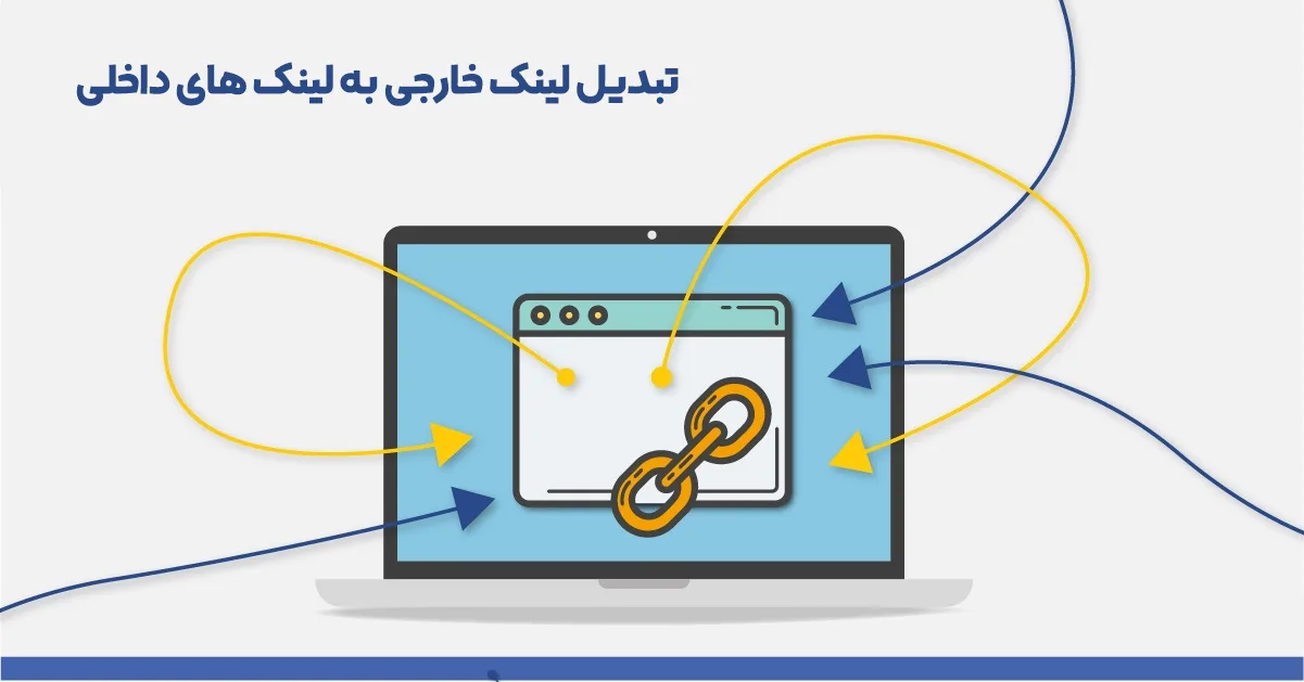 تبدیل لینک خارجی به لینک های داخلی