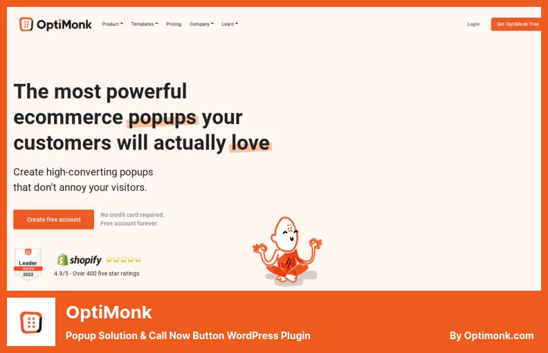 افزونه OptiMonk | افزونه CTA برای وردپرس