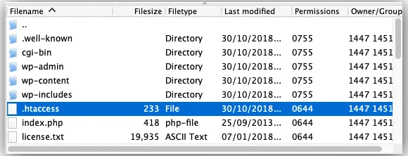 فایل htaccess