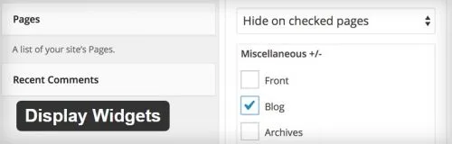 Display-Widgets