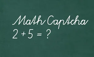 با افزونه Math Captcha کپچای (کد امنیتی) ریاضی در وردپرس داشته باشید