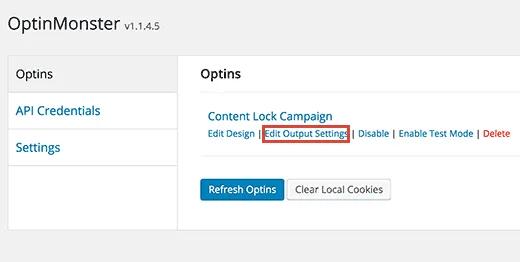 editoptinoutput