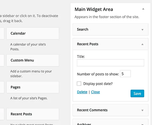 recentpostwidget