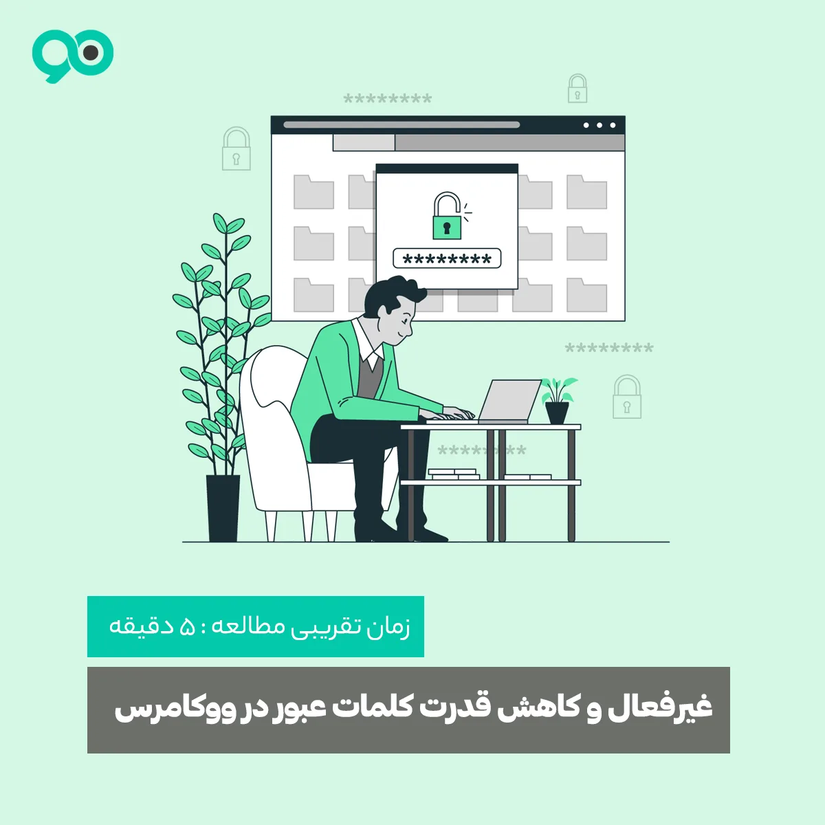 مدیریت کلمات عبور کاربران در ووکامرس