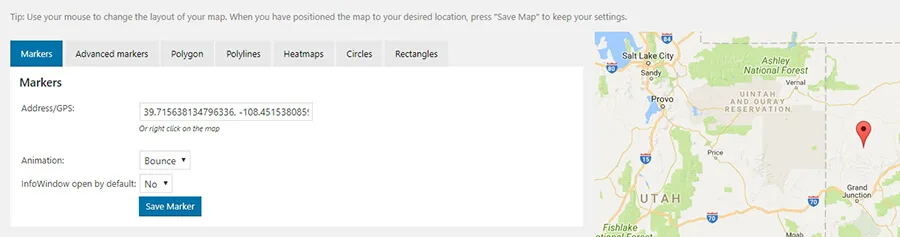 نمایش Google Map در وردپرس