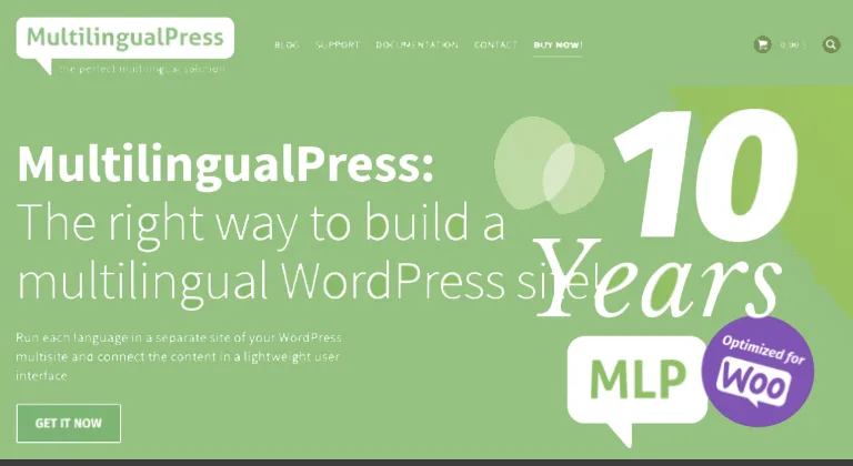 افزونه دو زبانه برای وردپرس MultilingualPress