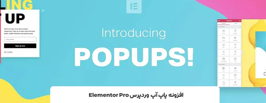 افزونه Elementor Pro | بهترین افزونه های پاپ آپ وردپرس 