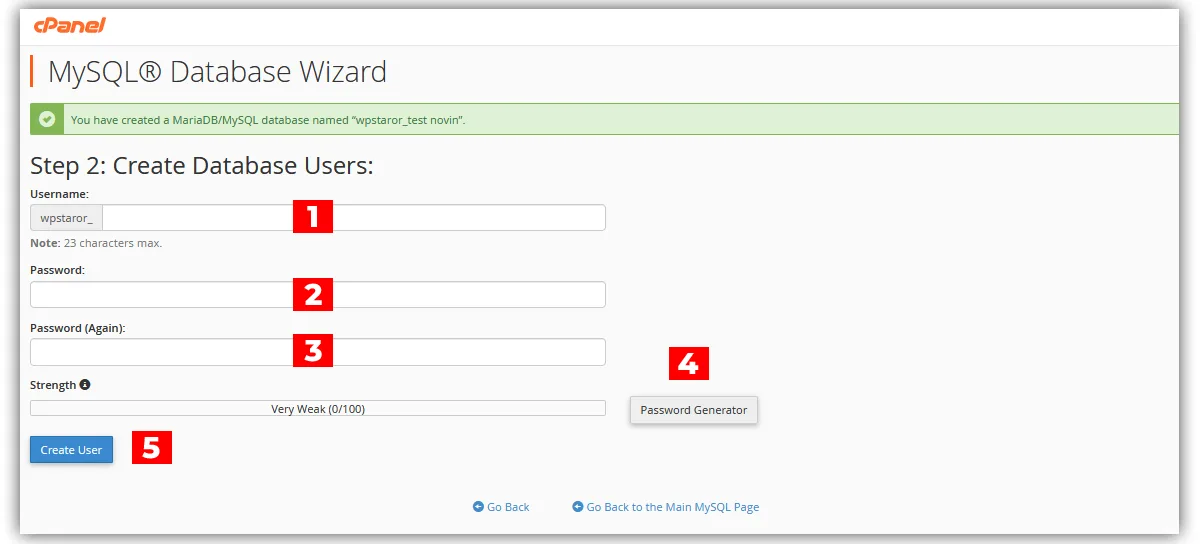 نصب وردپرس cpanel