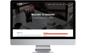 قالب وردپرس شرکتی hashone – رایگان و فارسی