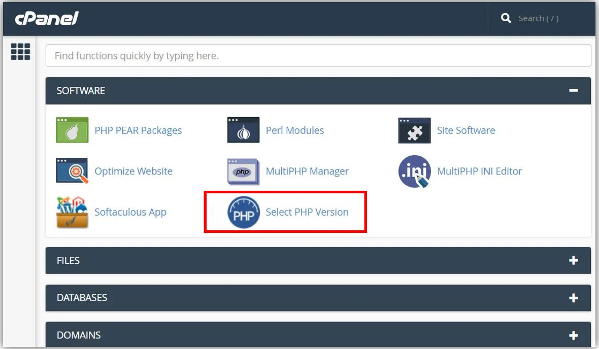 آموزش آپدیت PHP وردپرس از طریق هاست سی پنل