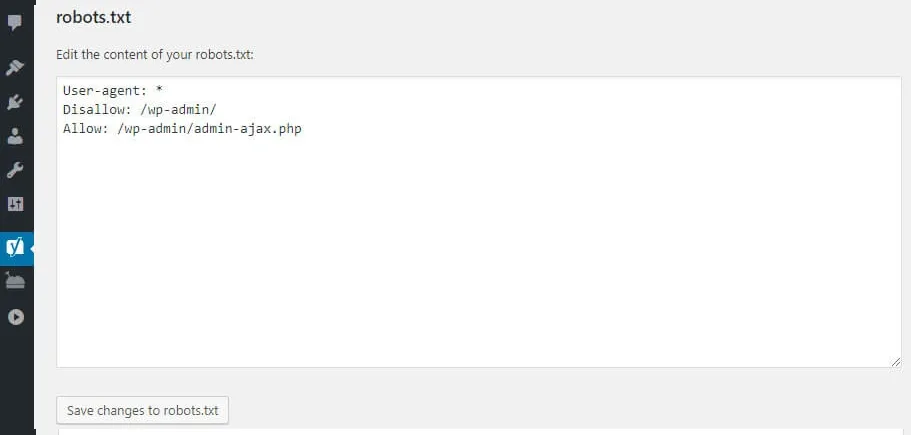 آموزش ایجاد فایل robot.txt برای وردپرس