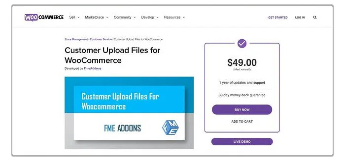 افزونه Customer Upload Files for WooCommerc | بهترین پلاگین بارگذاری فایل در وردپرس