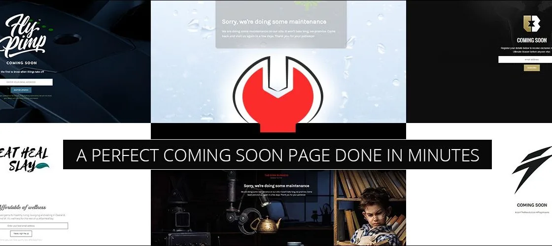 افزونه تعمیر و نگهداری وردپرس Minimal Coming Soon & Maintenance Mode