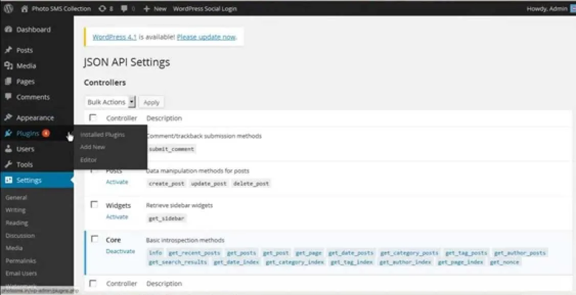 نحوه استفاده از json در وردپرس