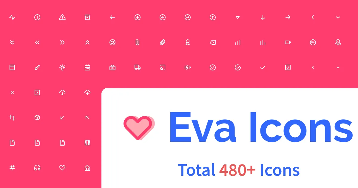 سایت Eva Icons