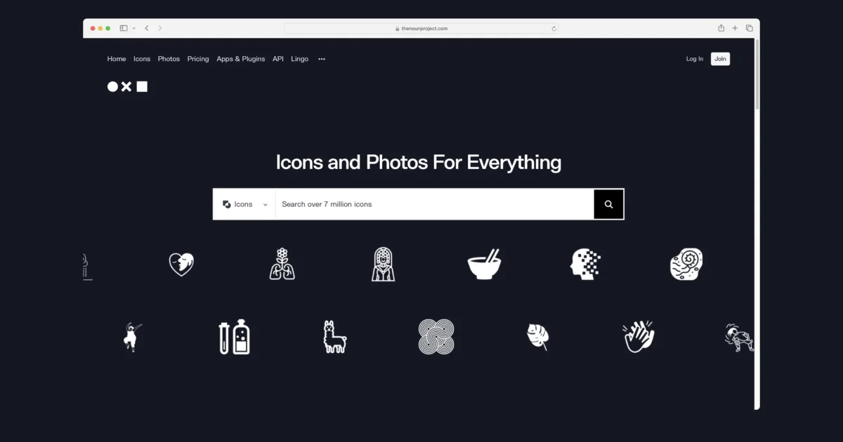 سایت Noun Project