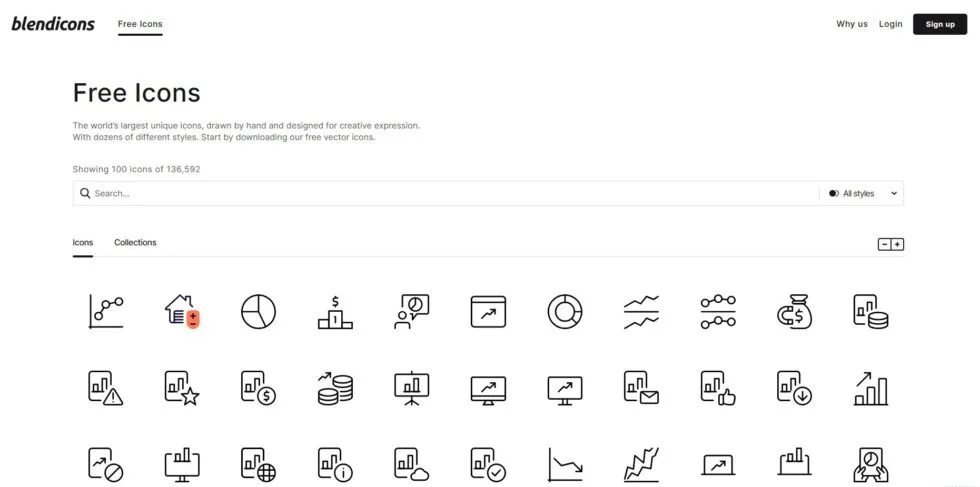 سایت دانلود آیکون رایگان Blendicons