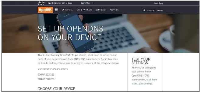 OpenDNS | دی ان اس های پرسرعت برای ایران 