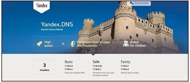 Yandex | بهترین DNS های رایگان برای ایران 