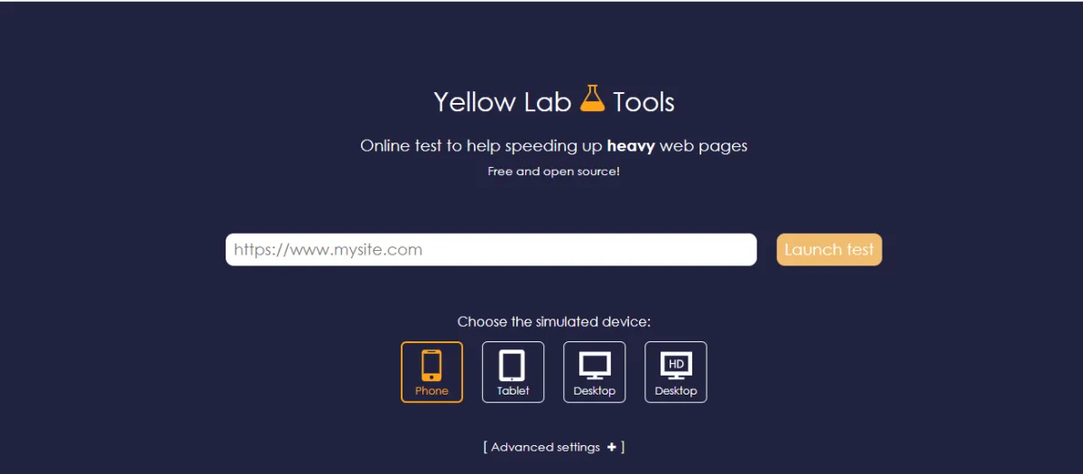 ابزار Yellow Lab Tools | بهترین ابزارهای تست سرعت سایت