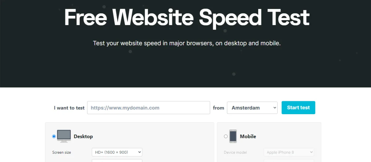 ابزار Uptrends Website Speed Test | بهترین ابزارهای تست سرعت سایت در ایران
