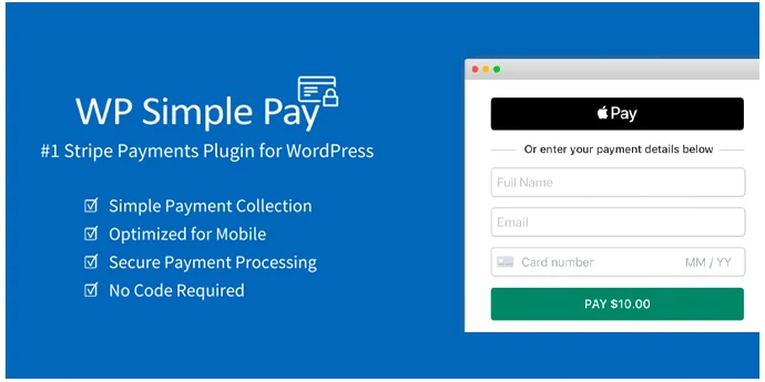 افزونه WP Simple Pay | بهترین افزونه صدور فاکتور وردپرس