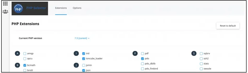 بررسی نسخه php سایت