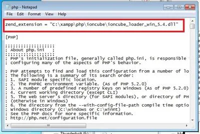 آموزش نصب ioncube در XAMPP 