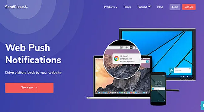 افزونه SendPulse Web Push | بهترین پلاگین های فروشگاه ساز وردپرس