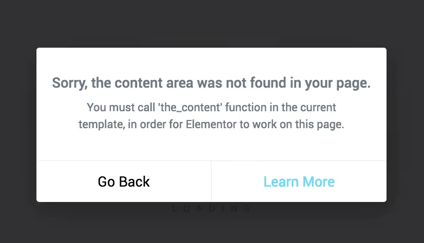 رفع خطای the_content در المنتور