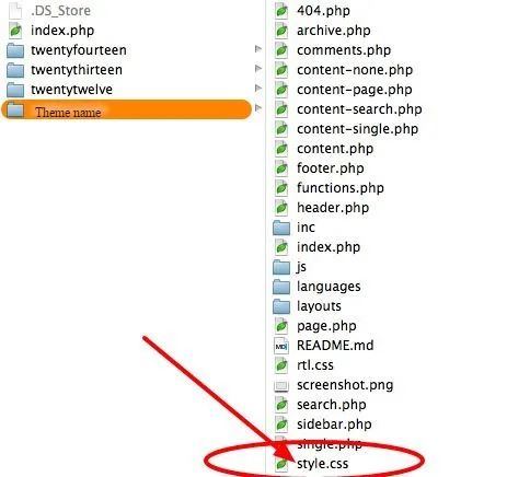 رفع خطای فایل style css هنگام نصب قالب